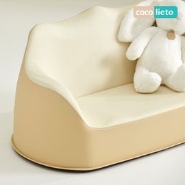 [Lieto Baby] COCO LIETO Macaron Baby Sofa for 2 people_Correct posture, infant sofa, posture education, infant furniture_Made in Korea